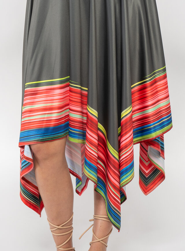 Sukňa farebná bezodpadová