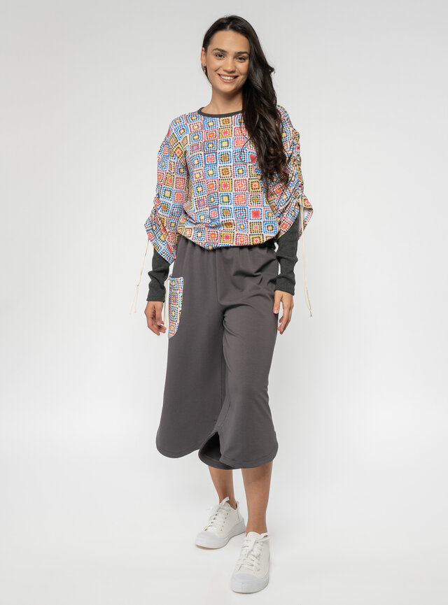 Dámska mikina so sťahovaním