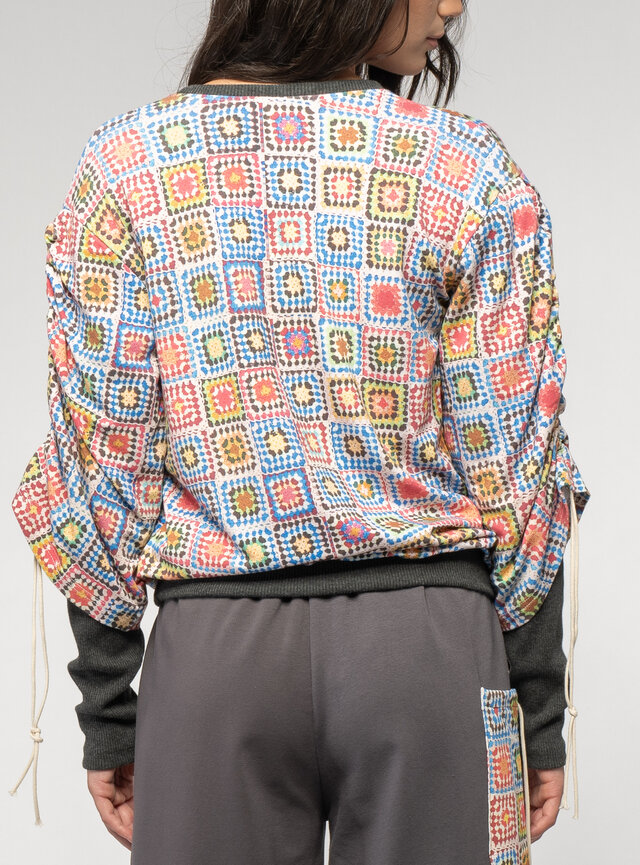 Dámska mikina so sťahovaním