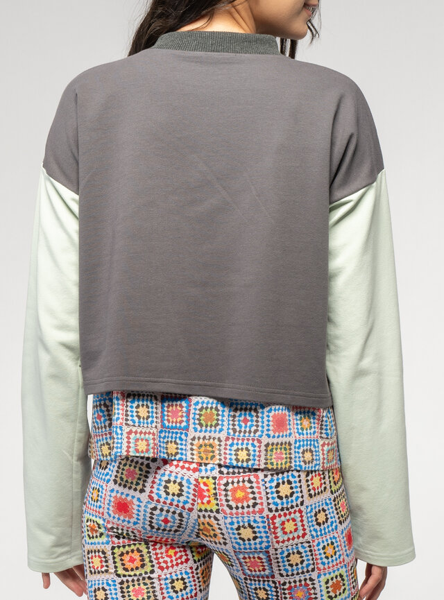 Dámska dvojvrstvová mikina so sťahovaním