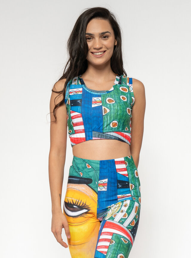 Dámske legíny s potlačou