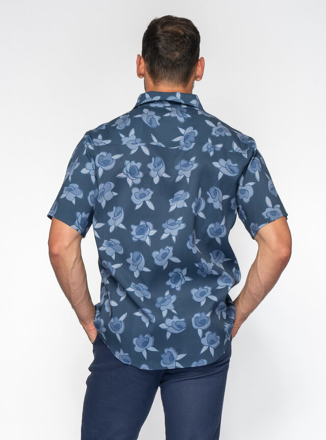 Pánska košeľa s krátkym rukávom