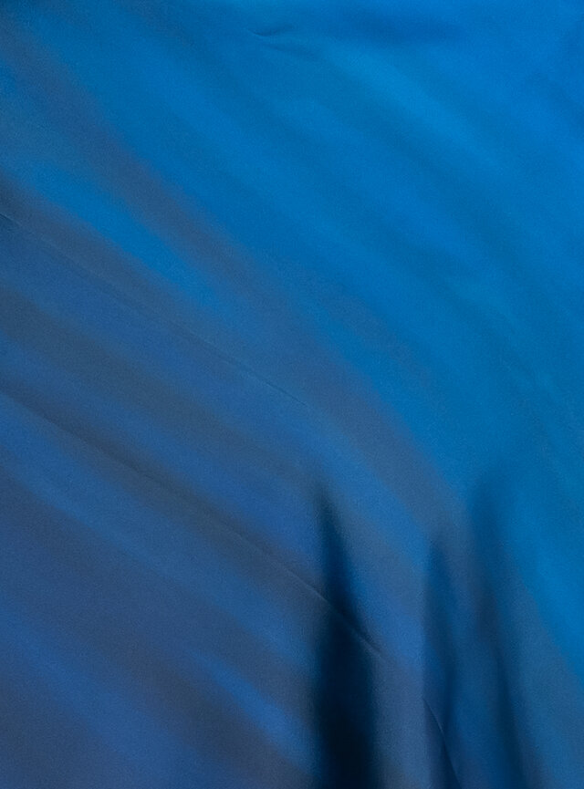 Saténová šatka veľká MICHAELA TURANSKÁ modrá