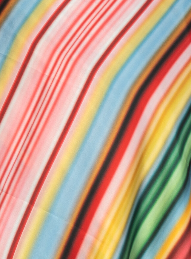 Saténová šatka veľká KARIN ELIZOVÁ farebná