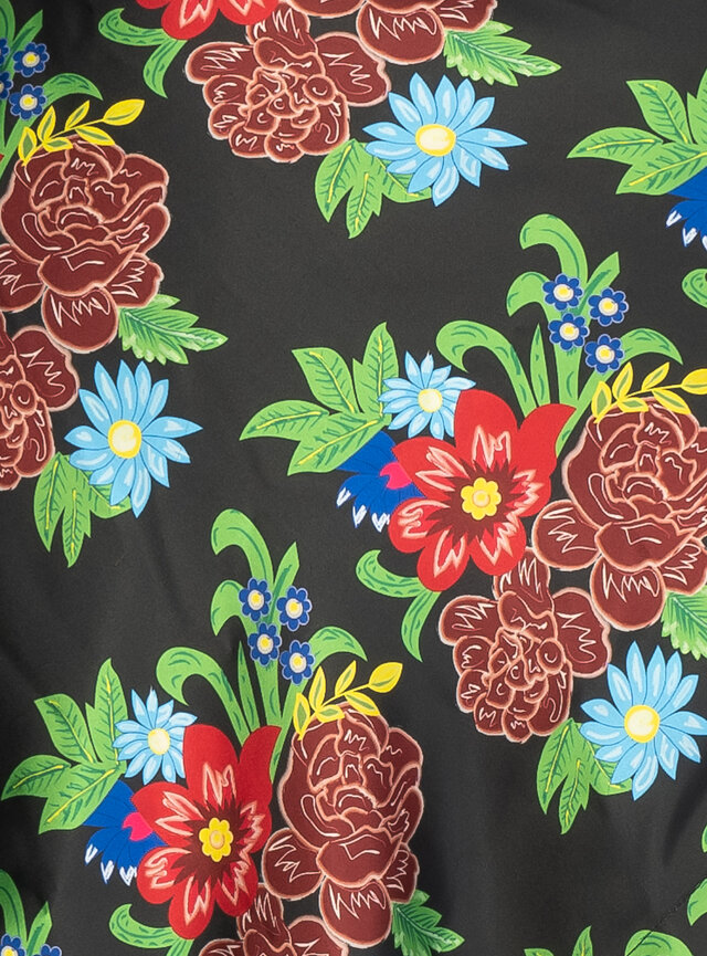 Saténová šatka veľká JAROSLAVA W. KOCANOVÁ čierna