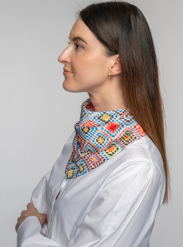 Hodvábna šatka malá Henrieta Tholt