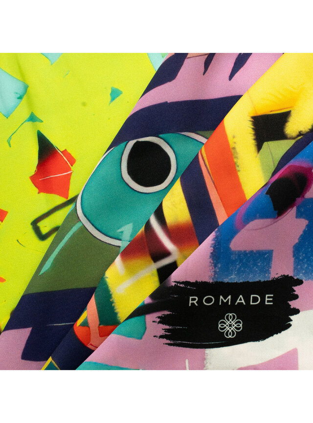 Šatka Hrdosť (Barikaňipen) vo fialovej farbe