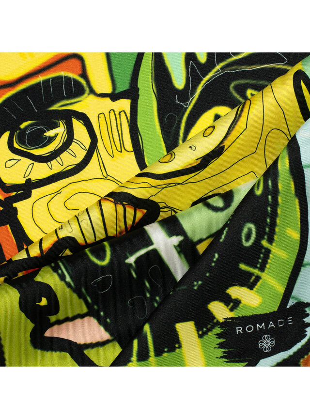 Šatka Identita (Miripen) v žltej farbe