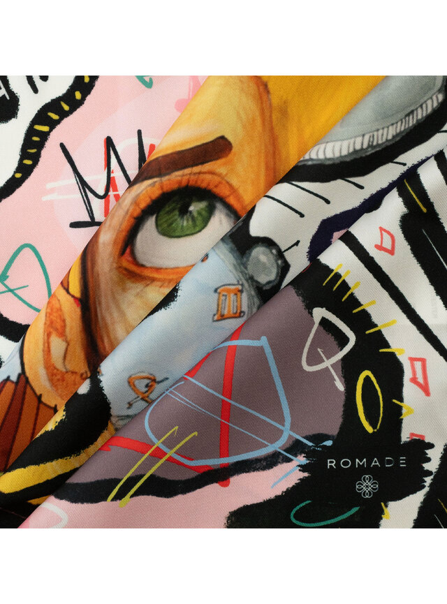 Šatka Sila (Zor) v ružovej farbe