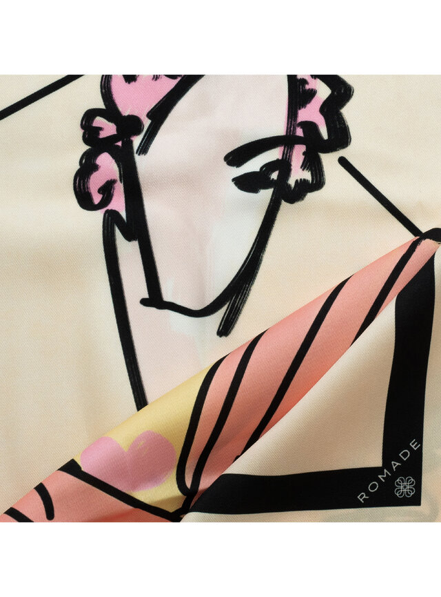 Šatka Dar (Daňipen) v ružovej farbe