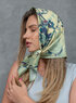 Šatka Duša (Voďi) v zelenej farbe