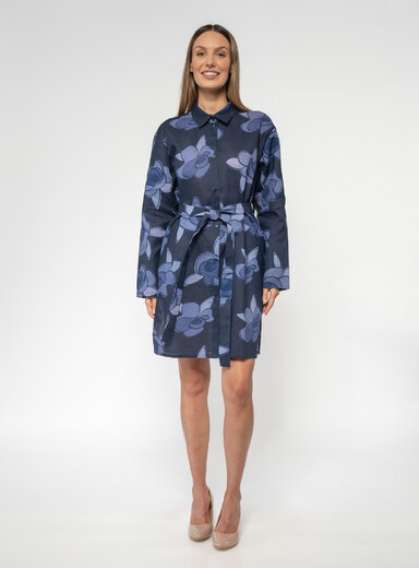 Košeľové šaty zo 100% ľanu