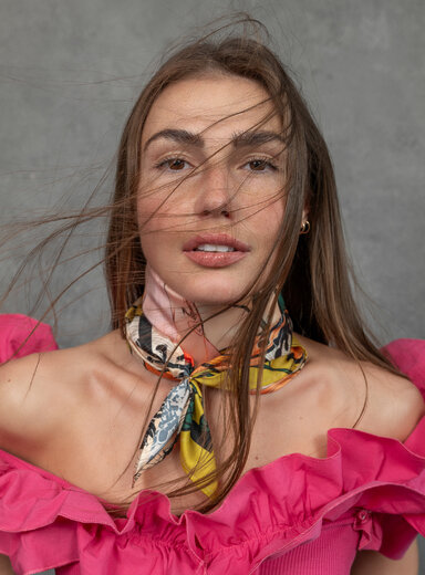 Šatka Svadba (Baro Bijav) v zelenkavej farbe