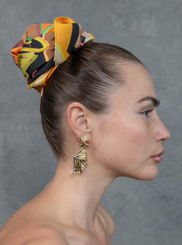 Šatka Cesta (Bachtalo Drom) v oranžovej farbe