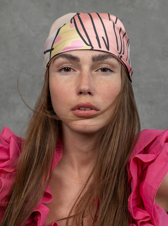 Šatka Dar (Daňipen) v ružovej farbe