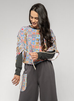 Dámska mikina so sťahovaním