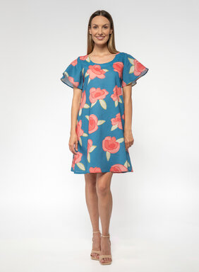 Dámske šaty zo 100% ľanu