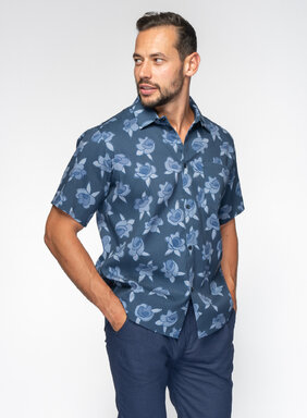 Pánska košeľa s krátkym rukávom